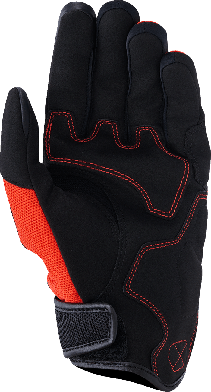 Alpinestars Ignite Gloves Red Tangerine/Black 3560926-3184 - Kelly Motorsports