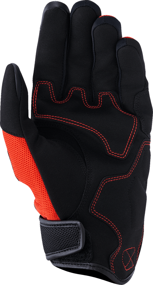 Alpinestars Ignite Gloves Red Tangerine/Black 3560926-3184 - Kelly Motorsports