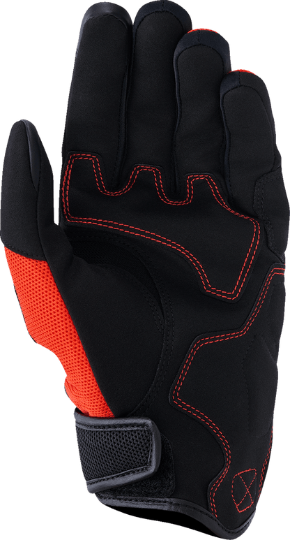 Alpinestars Ignite Gloves Red Tangerine/Black 3560926-3184 - Kelly Motorsports