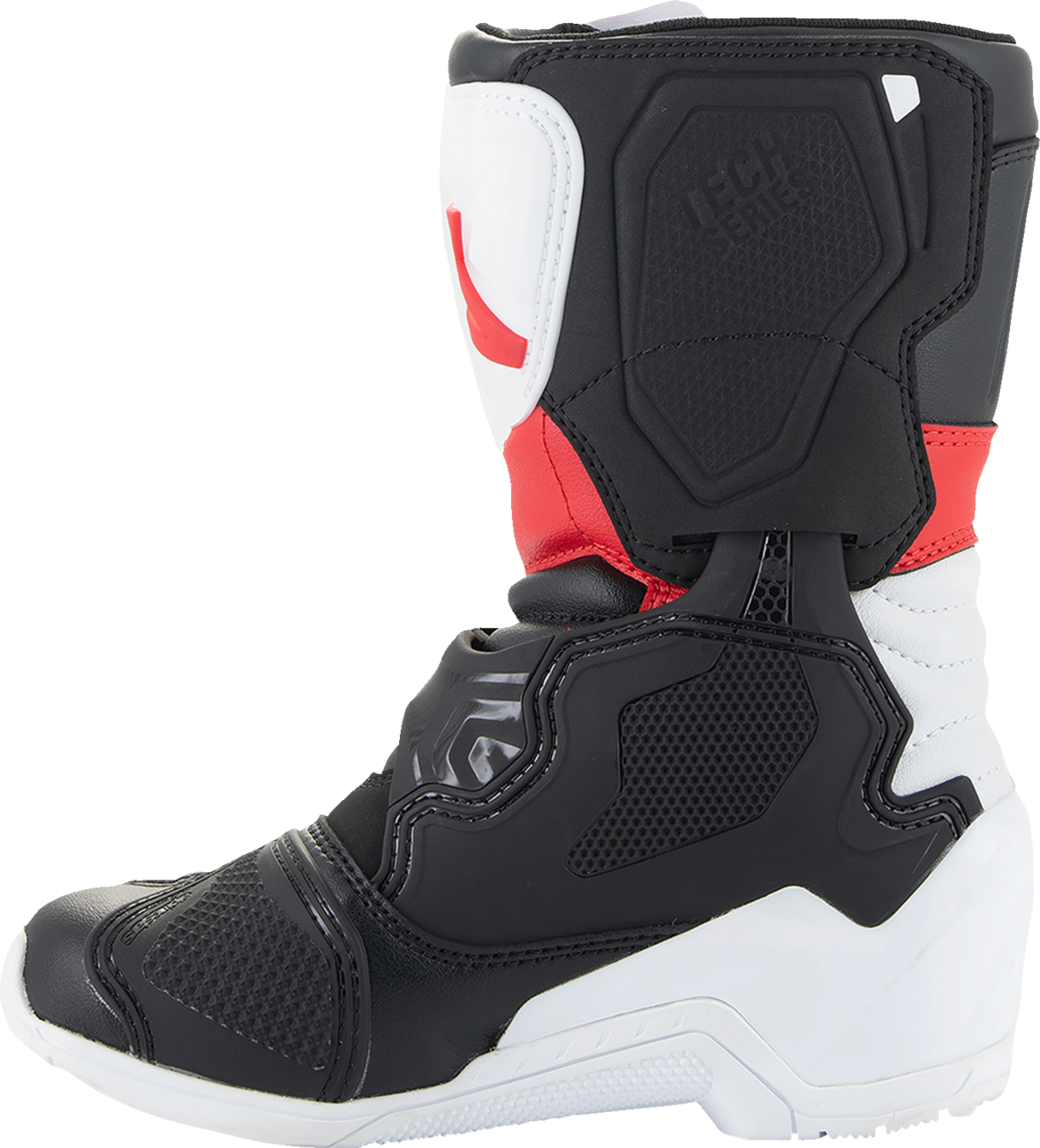 Alpinestars Kids Tech 3S Boots - Red/Black/White, US 12 / EU 30.5 - Part Number 2014524 - 2030 - 12 - Kelly Motorsports