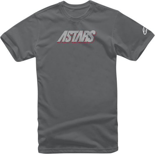 Alpinestars Lanes T-Shirt - Charcoal, XL - 12117200318XL - Kelly Motorsports