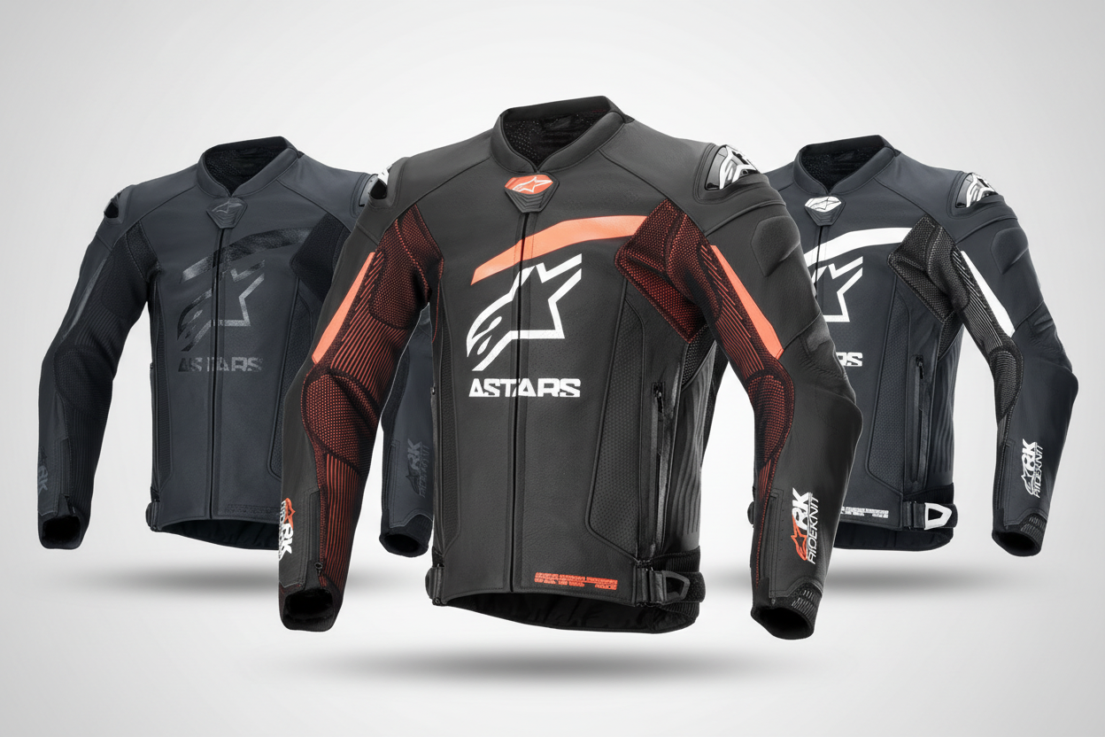 Alpinestars Leather Jacket Hero