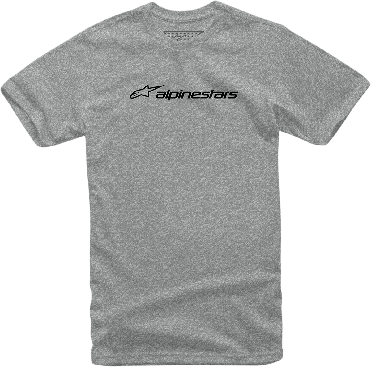 Alpinestars Linear Combo T-Shirt - Heather Gray/Black, XL (Part 1213720021126XL) - Kelly Motorsports