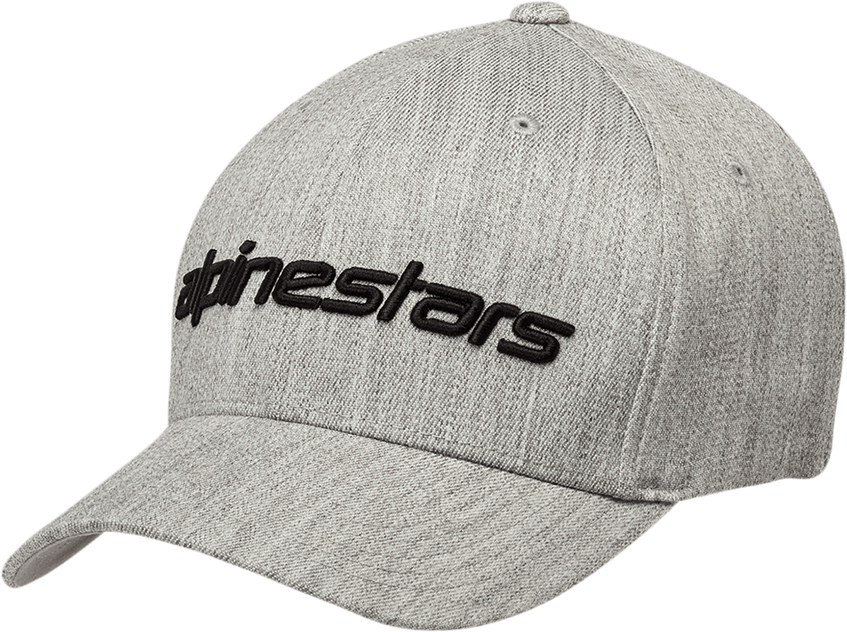 Alpinestars Linear Hat Heather Gray/Black Large/XL - Part 1230810051126LX - Kelly Motorsports