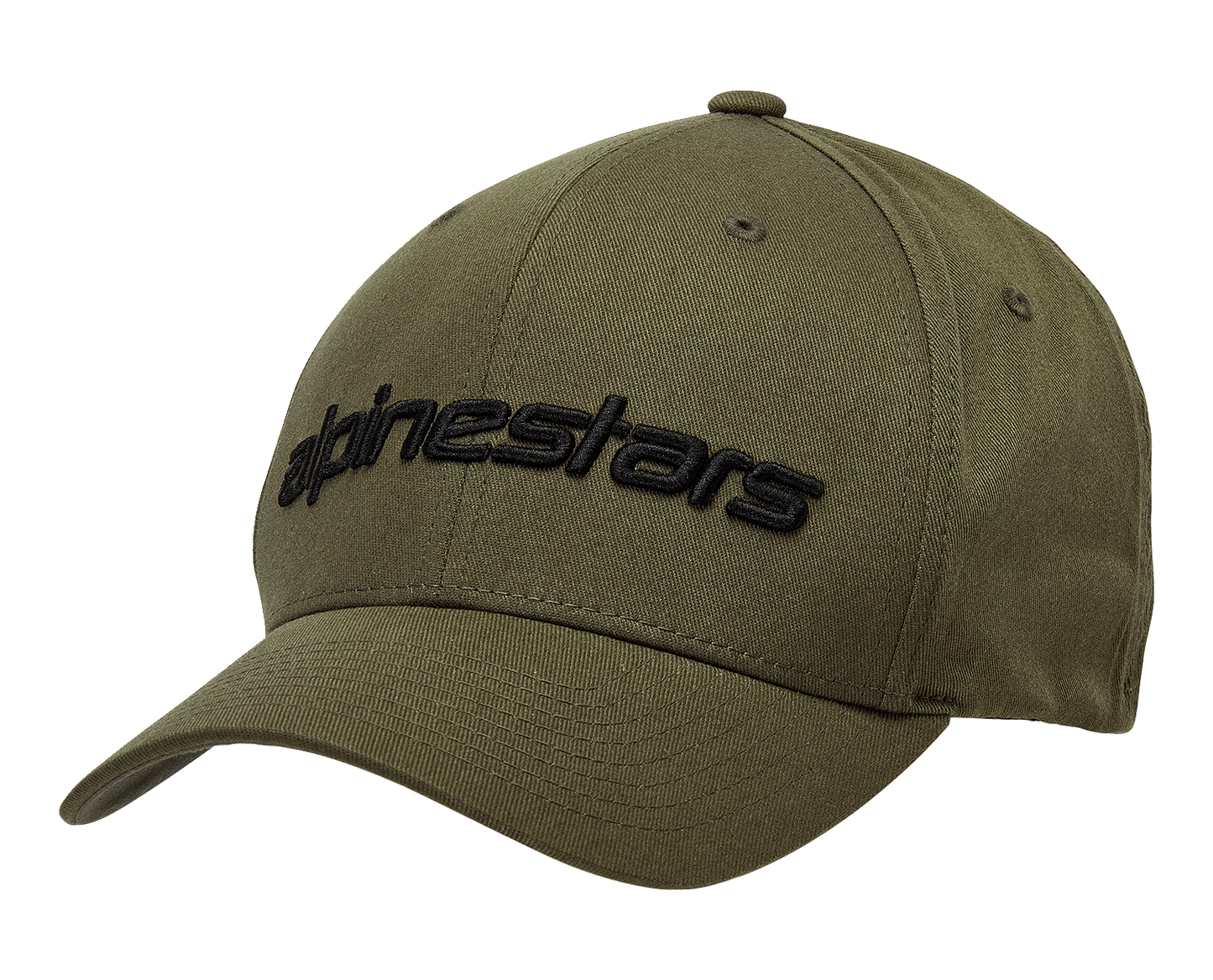 Alpinestars Linear Hat - Military/Black, Small/Medium - Part 1230810056910SM - Kelly Motorsports