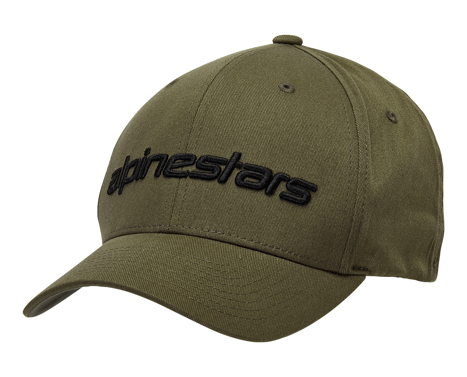 Alpinestars Linear Hat - Military/Black, Small/Medium - Part 1230810056910SM - Kelly Motorsports