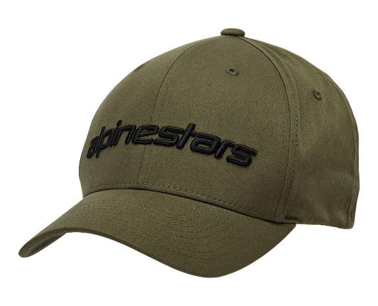 Alpinestars Linear Hat - Military/Black, Small/Medium - Part 1230810056910SM - Kelly Motorsports