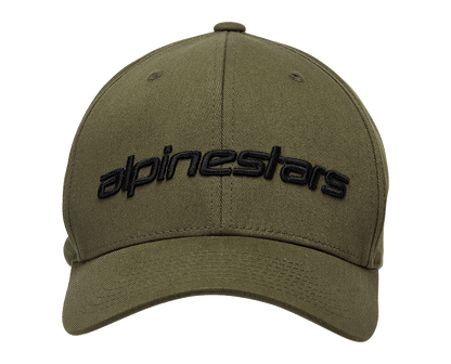 Alpinestars Linear Hat - Military/Black, Small/Medium - Part 1230810056910SM - Kelly Motorsports