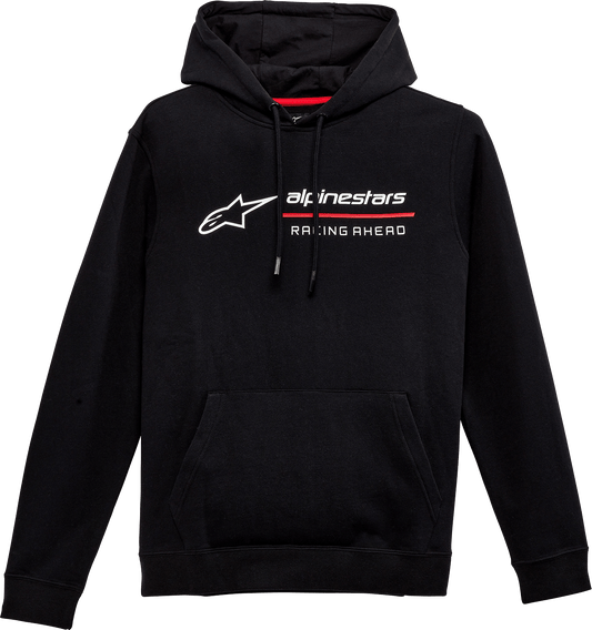 Alpinestars Linear Race Hoodie in Black – Medium, Part Number 1232-51000-10-M - Kelly Motorsports
