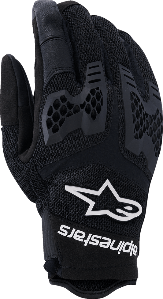 Alpinestars Manti Air Gloves - Black/White, Medium (Part 3570225-12-M) - Kelly Motorsports