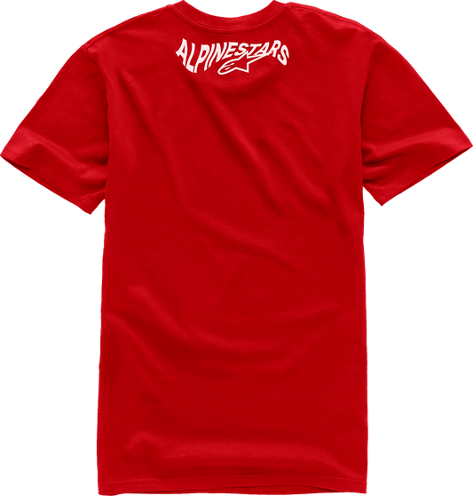 Alpinestars Mantra Faded T-Shirt - Red Medium - 1232-72222-30-M - Kelly Motorsports