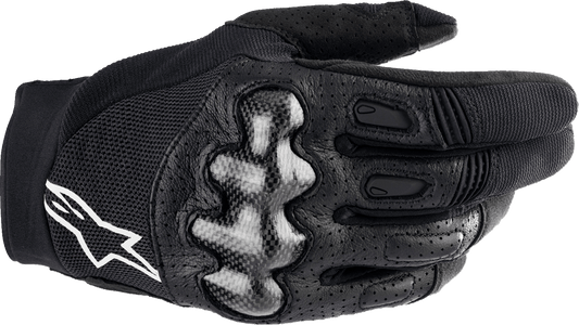 Alpinestars Megawatt V2 Off-Road Gloves - Black, Large (Part No. 3565023-10-LG) - Kelly Motorsports