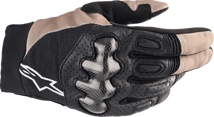 Alpinestars Megawatt V2 Off-Road Gloves - Stone/Black Medium (Part 3565023-9831-MD) - Kelly Motorsports