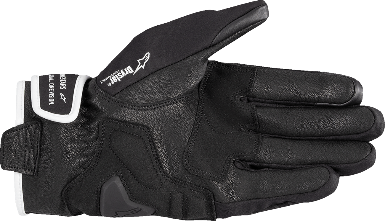 Alpinestars Moblast WP Gloves - Black/Off White, Large (Part 3520226-1340-L) - Kelly Motorsports