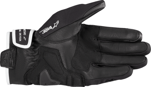 Alpinestars Moblast WP Gloves - Black/Off White, Large (Part 3520226-1340-L) - Kelly Motorsports