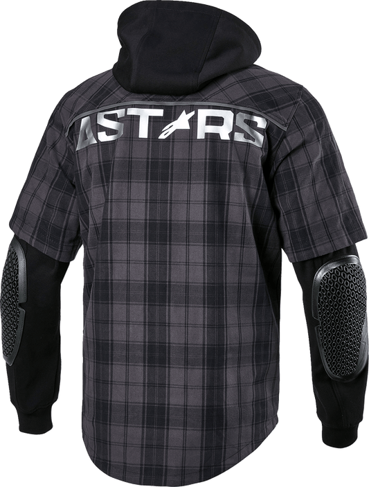 Alpinestars MO.ST.EQ Tartan Jacket - Gray/Black, Large - Kelly Motorsports