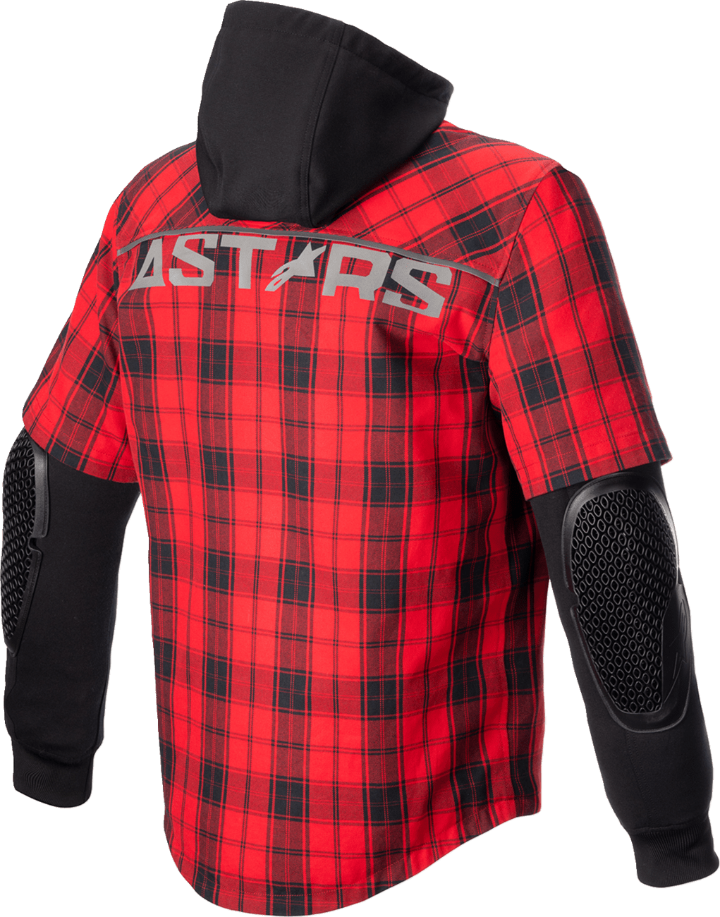 Alpinestars MO.ST.EQ Tartan Jacket Red/Black 4300424-3136 - Kelly Motorsports