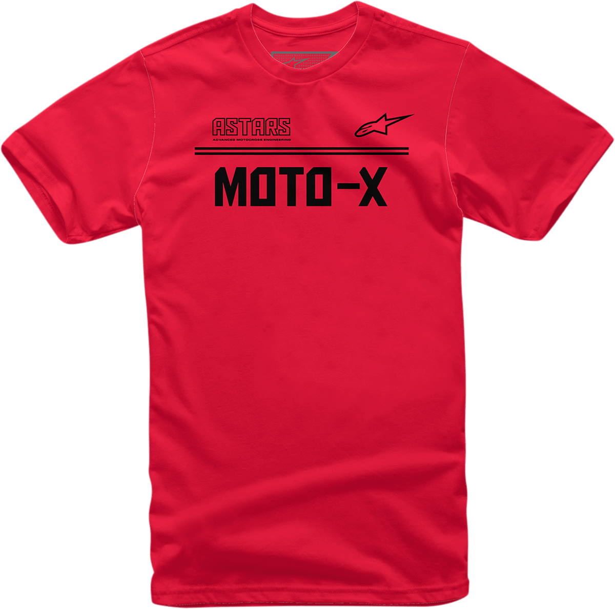 Alpinestars Moto X T-Shirt - Red/Black, XL - Part 1213720243010XL - Kelly Motorsports