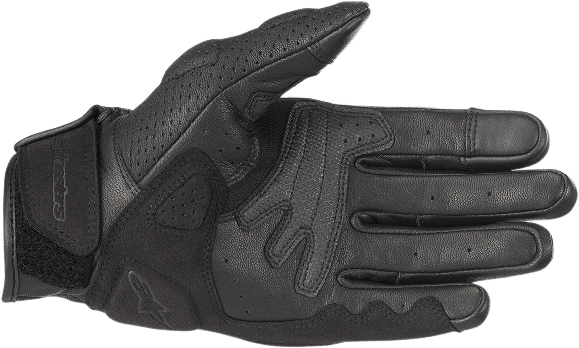 Alpinestars Mustang V2 Gloves - Black, 3XL, Model 3566118-1100-3X - Kelly Motorsports