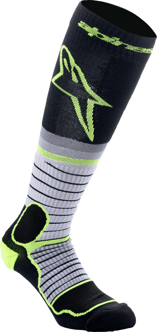 Alpinestars MX Pro Socks - Large, Breathable Off-Road Motorcycle Socks with Reinforced Padding - Kelly Motorsports