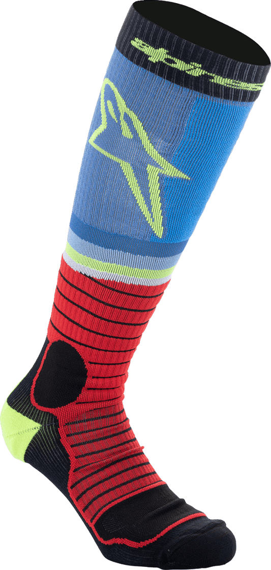 Alpinestars MX Pro Socks - Large, Breathable Off-Road Riding Socks with Reinforced Padding - Kelly Motorsports