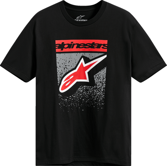 Alpinestars Noka CSF T-Shirt - Black 2XL - Combed Cotton/Polyester Blend - Kelly Motorsports