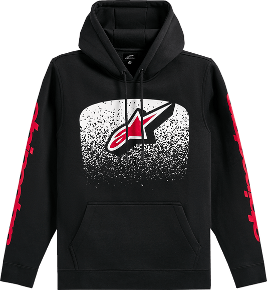 Alpinestars Obsessed Pullover Hoodie - Black, Size Medium (Part No. 1216-52300-10-M) - Kelly Motorsports