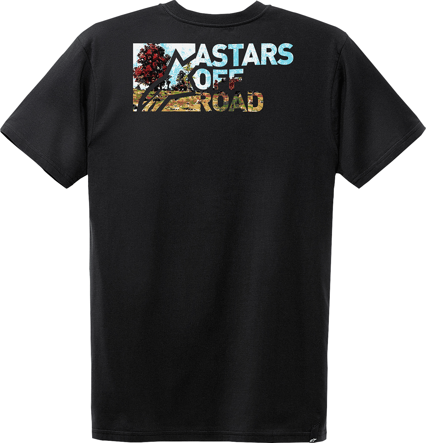 Alpinestars Painted T-Shirt - Black, Size XL - 1232-72224-10XL - Kelly Motorsports