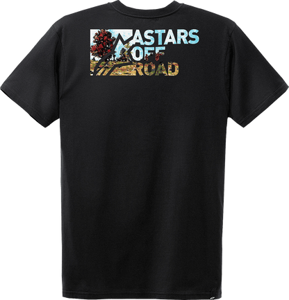 Alpinestars Painted T-Shirt - Black, Size XL - 1232-72224-10XL - Kelly Motorsports