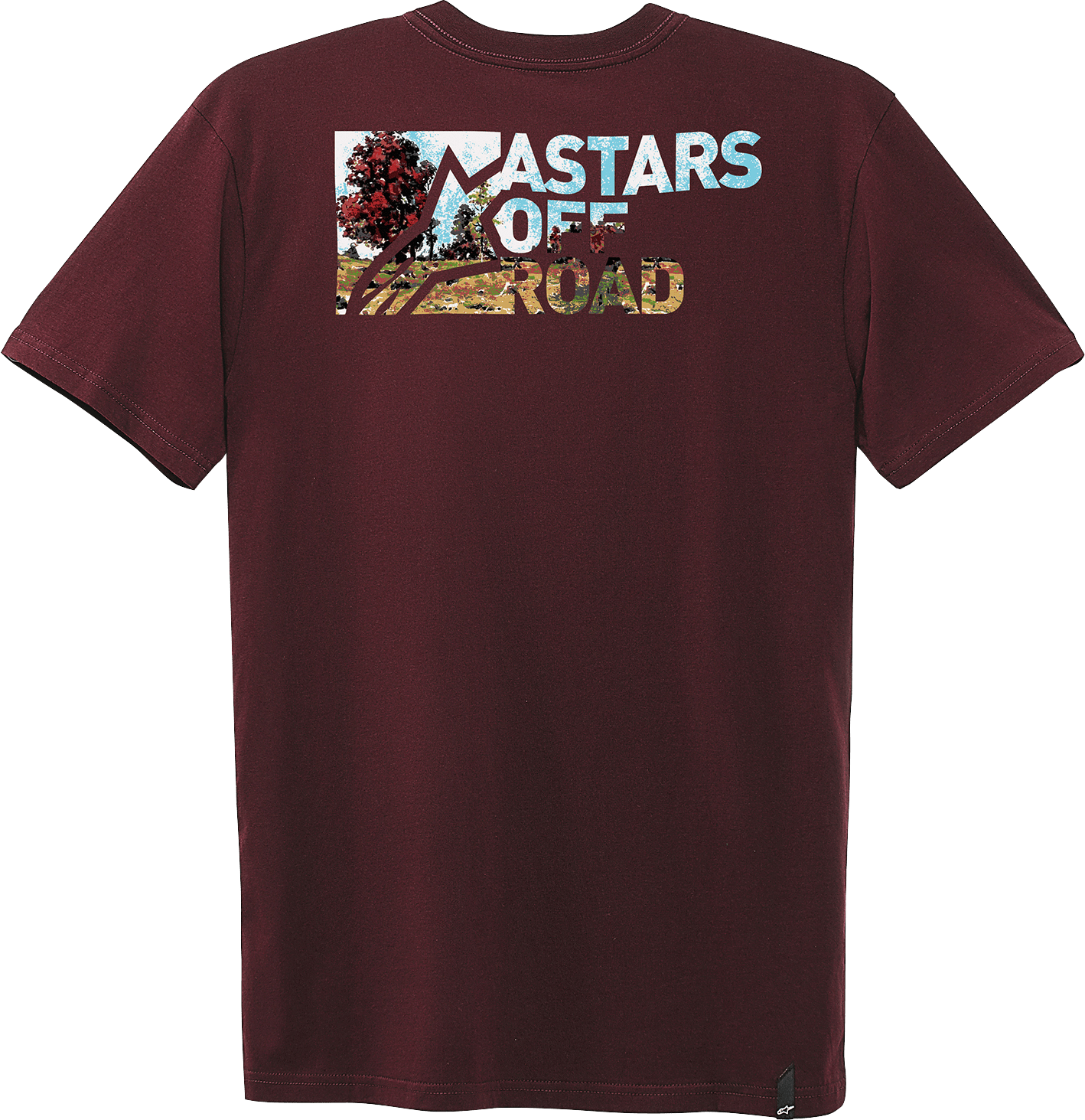 Alpinestars Painted T-Shirt - Maroon - XL 1232-72224838XL - Kelly Motorsports