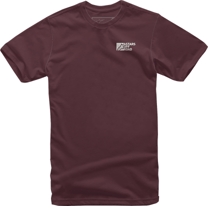 Alpinestars Painted T-Shirt - Maroon - XL 1232-72224838XL - Kelly Motorsports