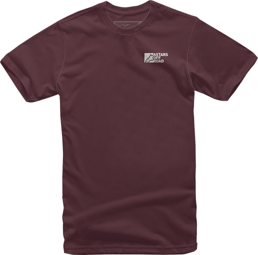 Alpinestars Painted T-Shirt - Maroon - XL 1232-72224838XL - Kelly Motorsports