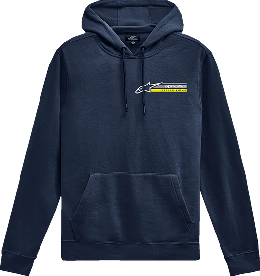 Alpinestars Par Pullover Hoodie - Navy, Medium - 1214-51808-70-M - Kelly Motorsports
