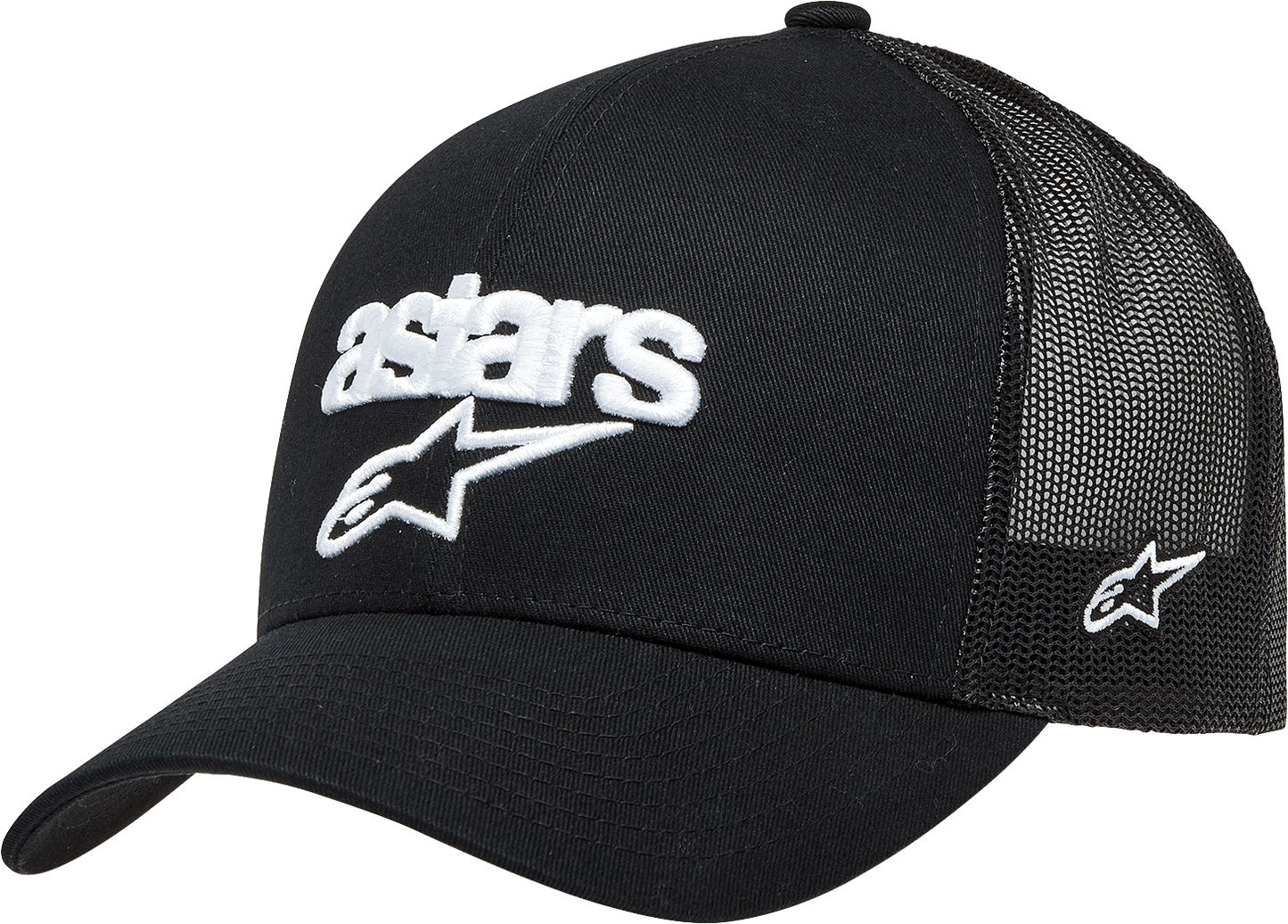 Alpinestars Pedigree Hat - Black and White, One Size - Part 1232-81040-1020 - Kelly Motorsports