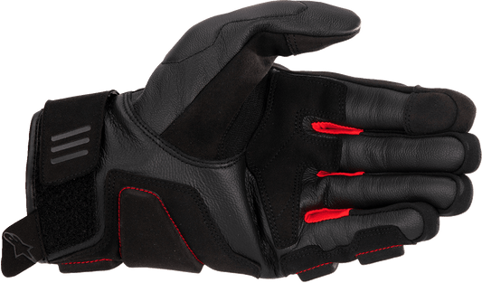 Alpinestars Phenom Gloves - Black and Bright Red, Size Small - Model 3501723-1303-S - Kelly Motorsports