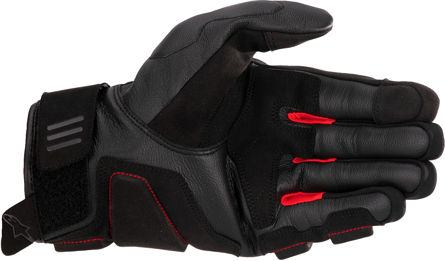 Alpinestars Phenom Gloves - Black and Bright Red, Size XL - Part 3501723-1303 - Kelly Motorsports