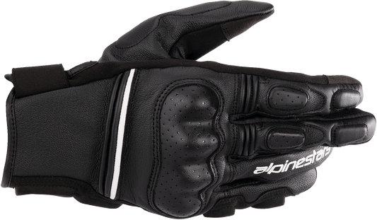 Alpinestars Phenom Gloves - Black and White, Small - Model 3501723-12-S - Kelly Motorsports
