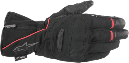 Alpinestars Primer Drystar® 2XL Waterproof Motorcycle Gloves - Black and Red, Part Number 3528418-13-2X - Kelly Motorsports