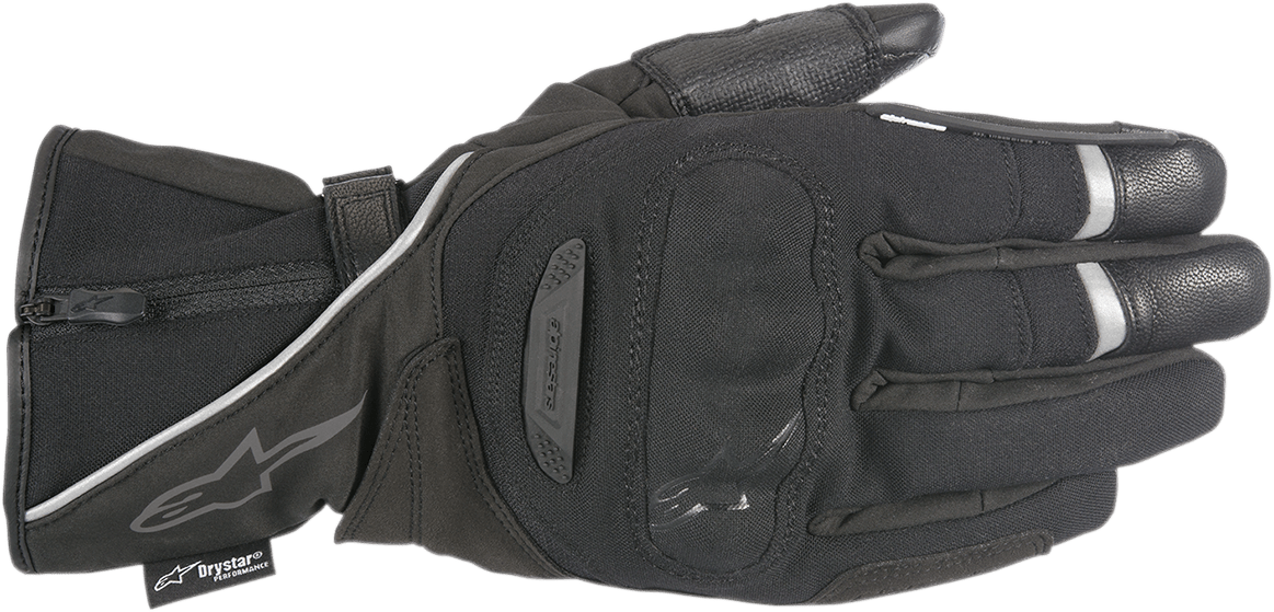 Alpinestars Primer Drystar® Waterproof Motorcycle Gloves - Black, Medium (Part Number 3528418-10-M) - Kelly Motorsports