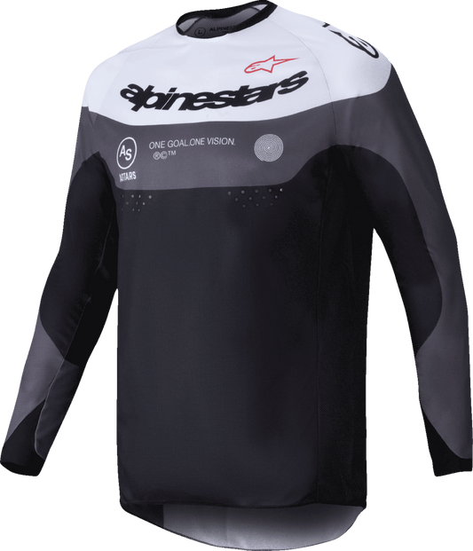 Alpinestars Pro-Dura Long-Sleeve Jersey - Black, Midnight, White - Medium - Kelly Motorsports