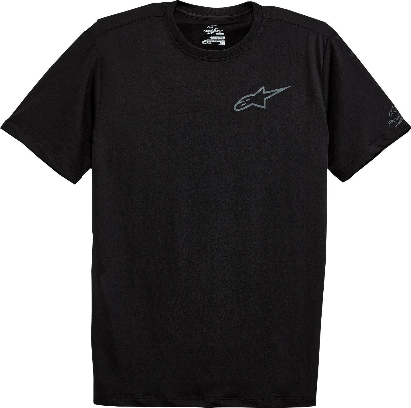 Alpinestars Pursue Performance T-Shirt in Black – XL (Part No. 1232-72010-10XL) - Kelly Motorsports