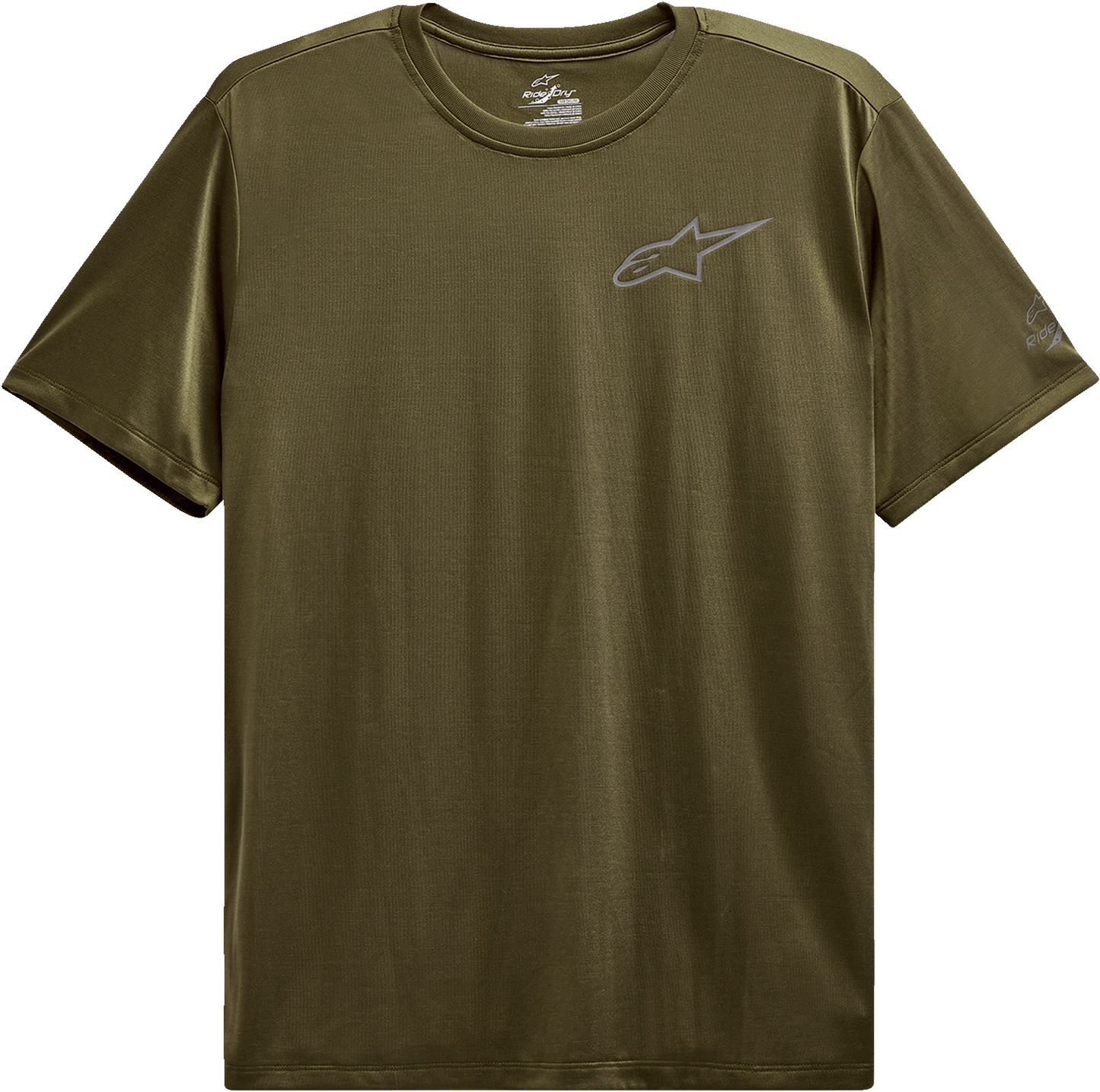 Alpinestars Pursue Performance T-Shirt - Military Green - 2XL (Part 123272010690XXL) - Kelly Motorsports