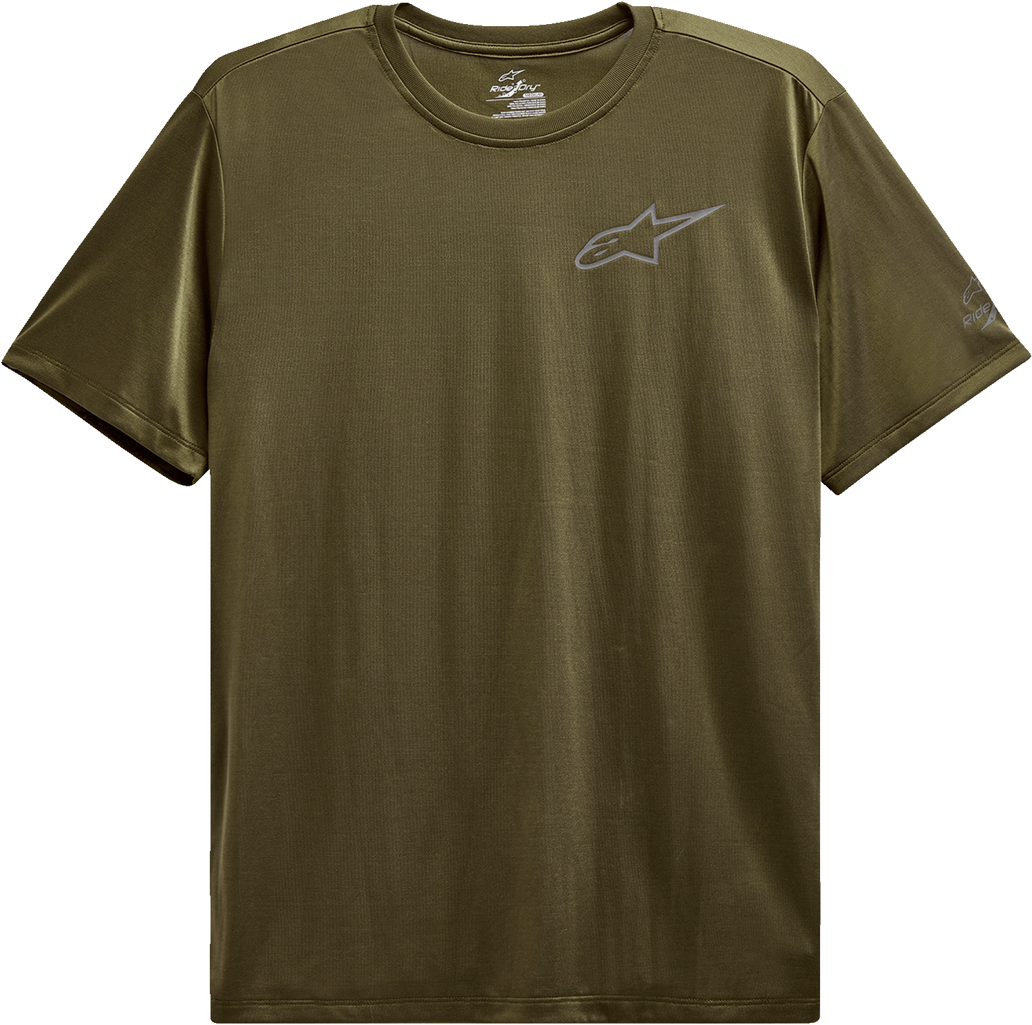 Alpinestars Pursue Performance T-Shirt - Military Green - 2XL (Part 123272010690XXL) - Kelly Motorsports