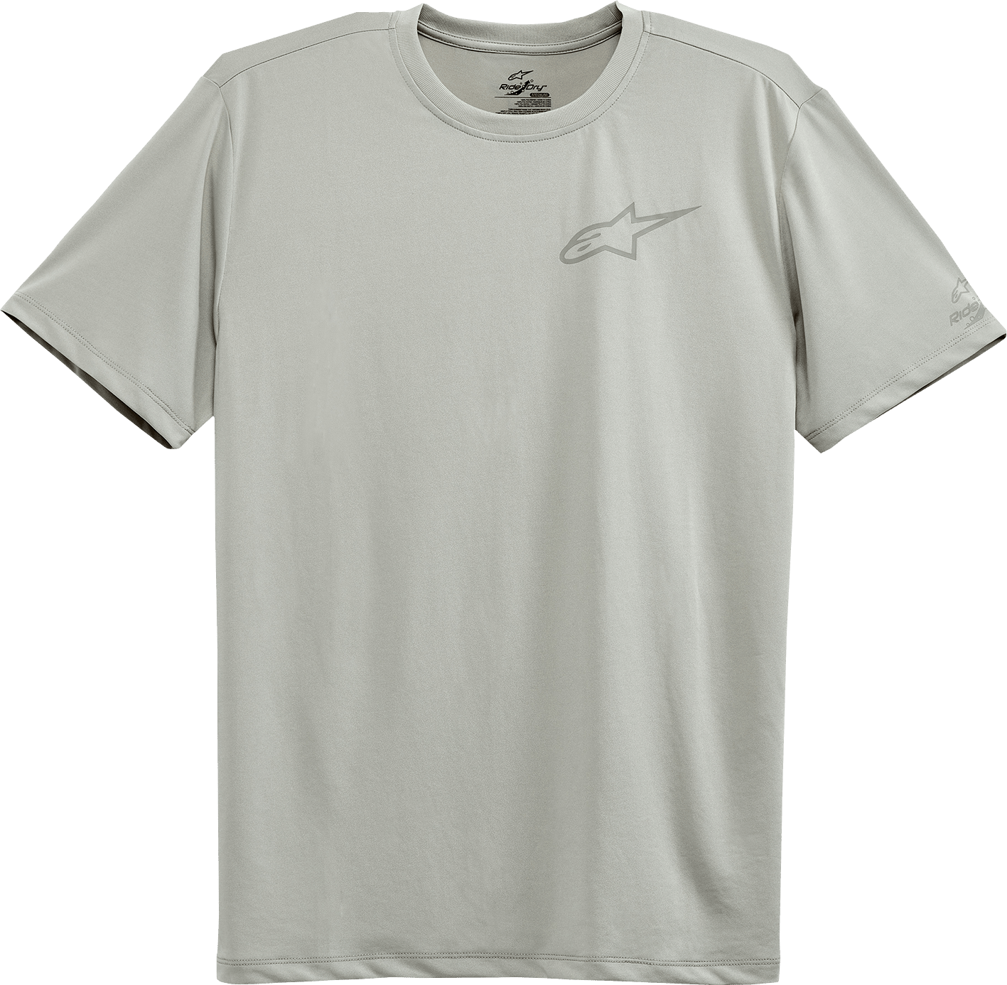 Alpinestars Pursue Performance T-Shirt - Silver - Medium (Part 1232-72010-19-M) - Kelly Motorsports