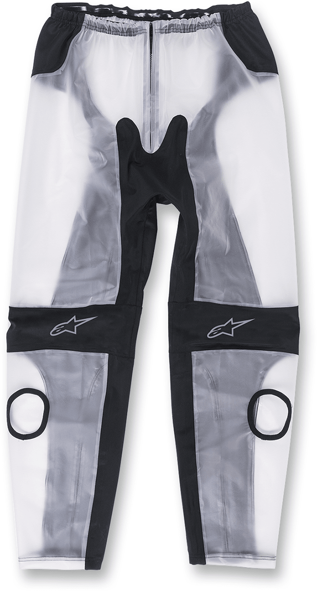 Alpinestars Racing Rain Pants - Waterproof Track Gear with Reflective Details, Size XL - Kelly Motorsports