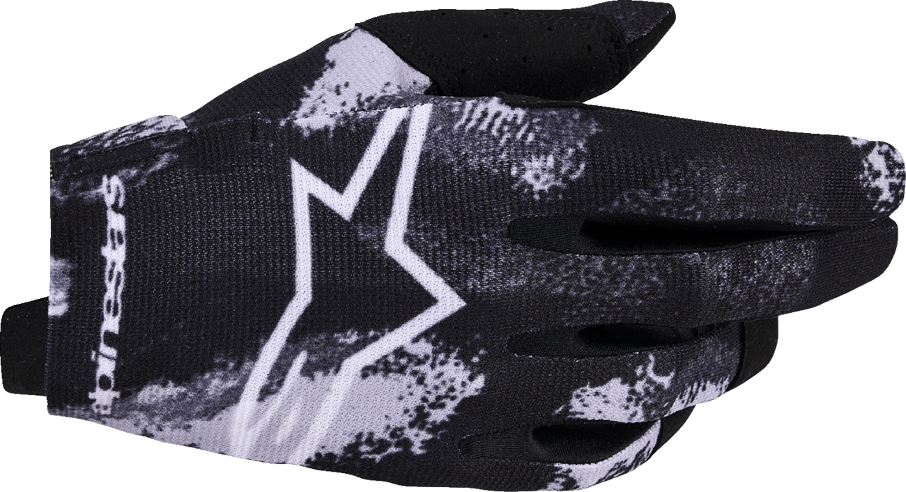 Alpinestars Radar Gloves - Camo Iron, Large - Lightweight Performance Motorcycle Gloves - Kelly Motorsports
