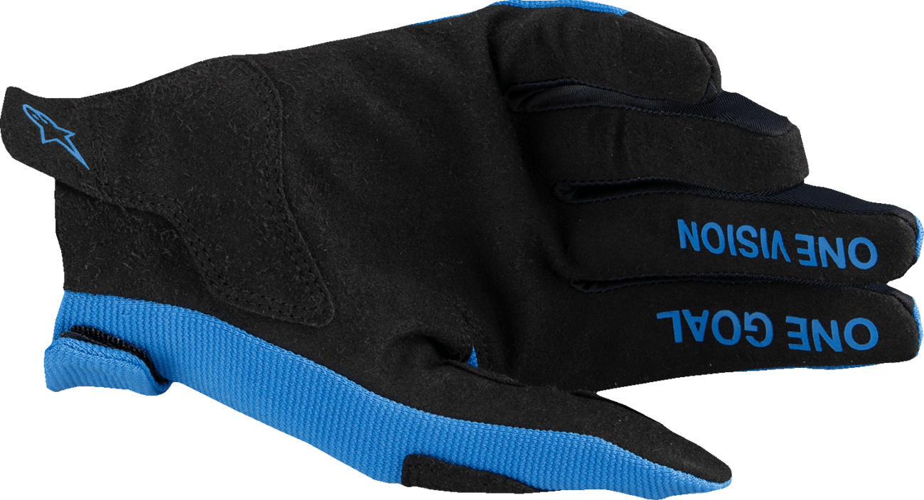 Alpinestars Radar MX Gloves - Blue/Black XL, Model 3561824-713-XL - Kelly Motorsports