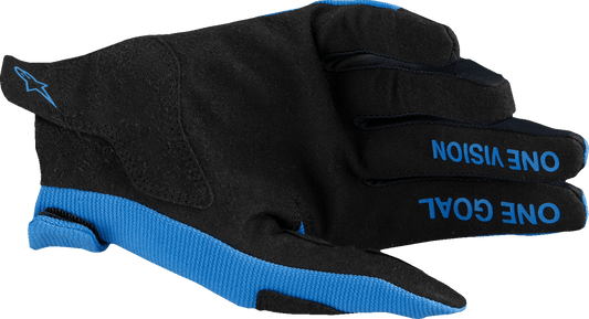 Alpinestars Radar MX Gloves - Blue/Black XL, Model 3561824-713-XL - Kelly Motorsports