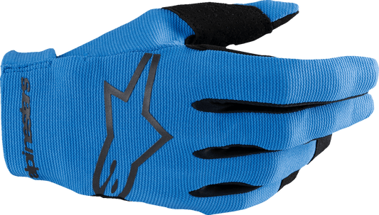 Alpinestars Radar MX Gloves - Blue/Black XL, Model 3561824-713-XL - Kelly Motorsports