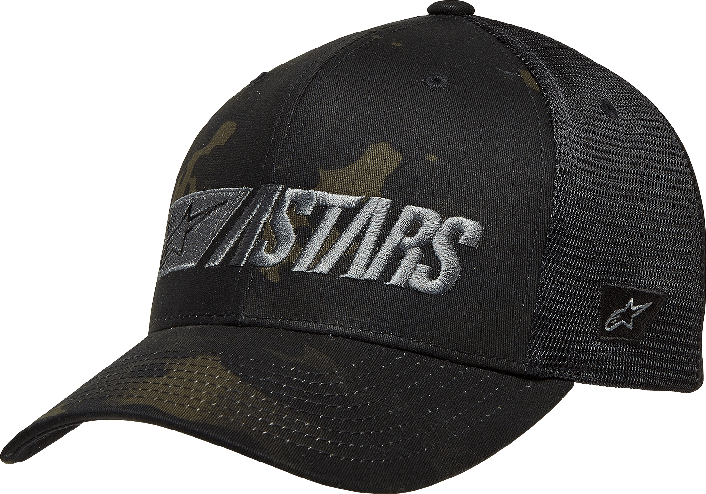 Alpinestars Reblaze Multicamo Hat - Military Black (Part 1232-81020-10) - Kelly Motorsports